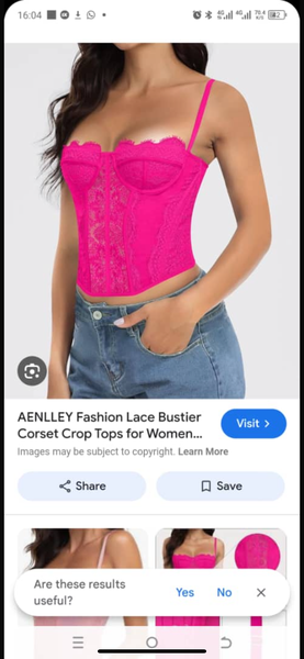 Bustier Corset Dentelle Femme