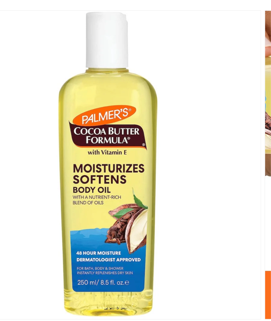 Palmer's moisturizing body oil
