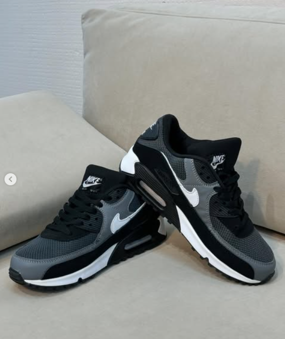 Кроссовки Nike Air Max 90 черный/серый