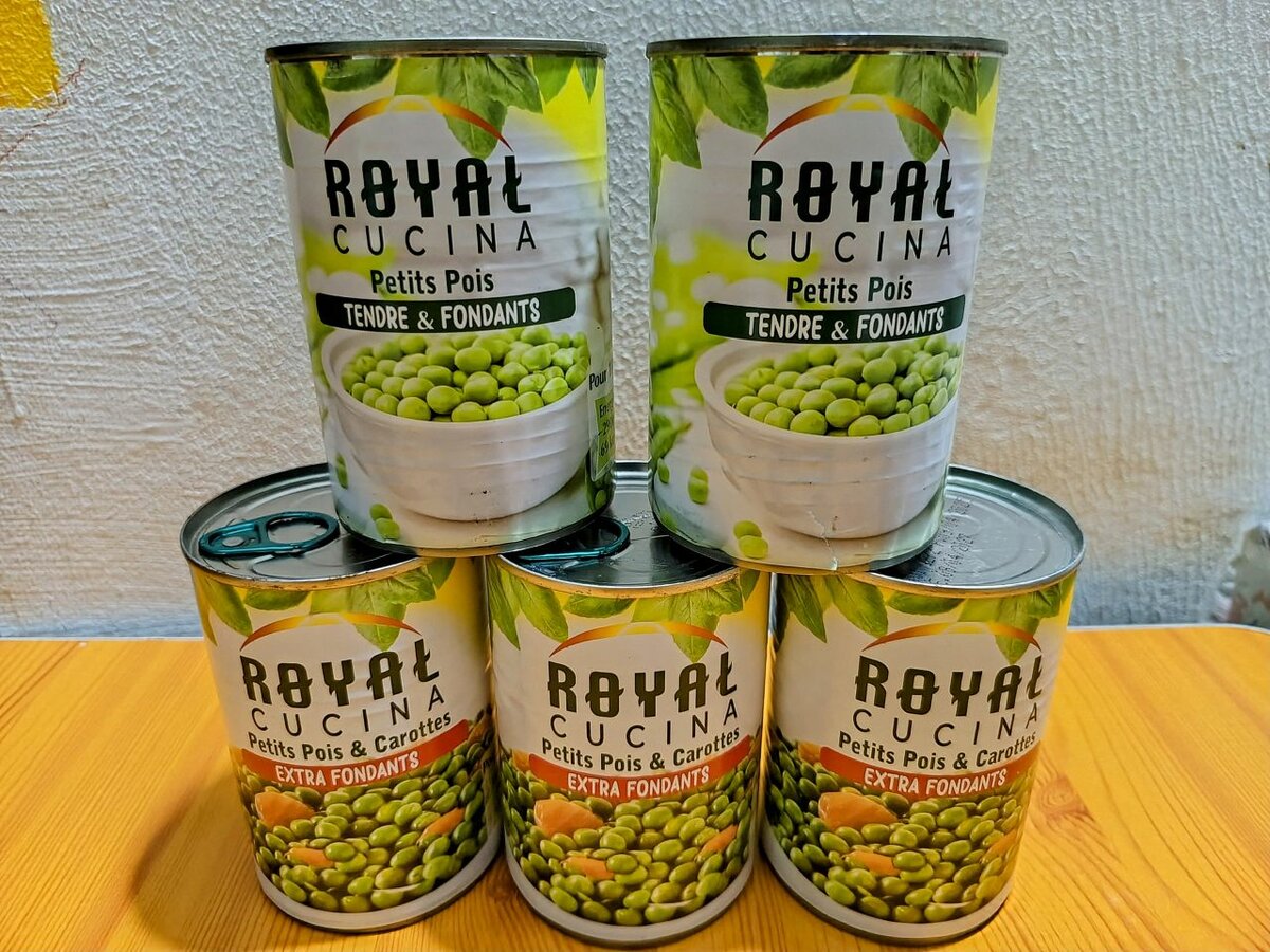Royal Cucina Petits Pois Lot