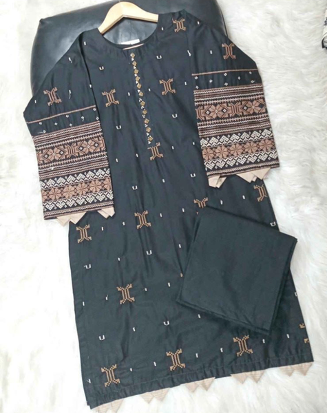 2pc Stitched dress