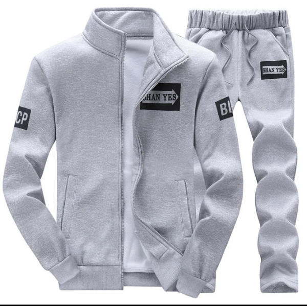 Ensemble de jogging gris