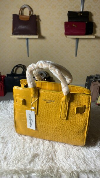 Sac Saint Laurent Croco