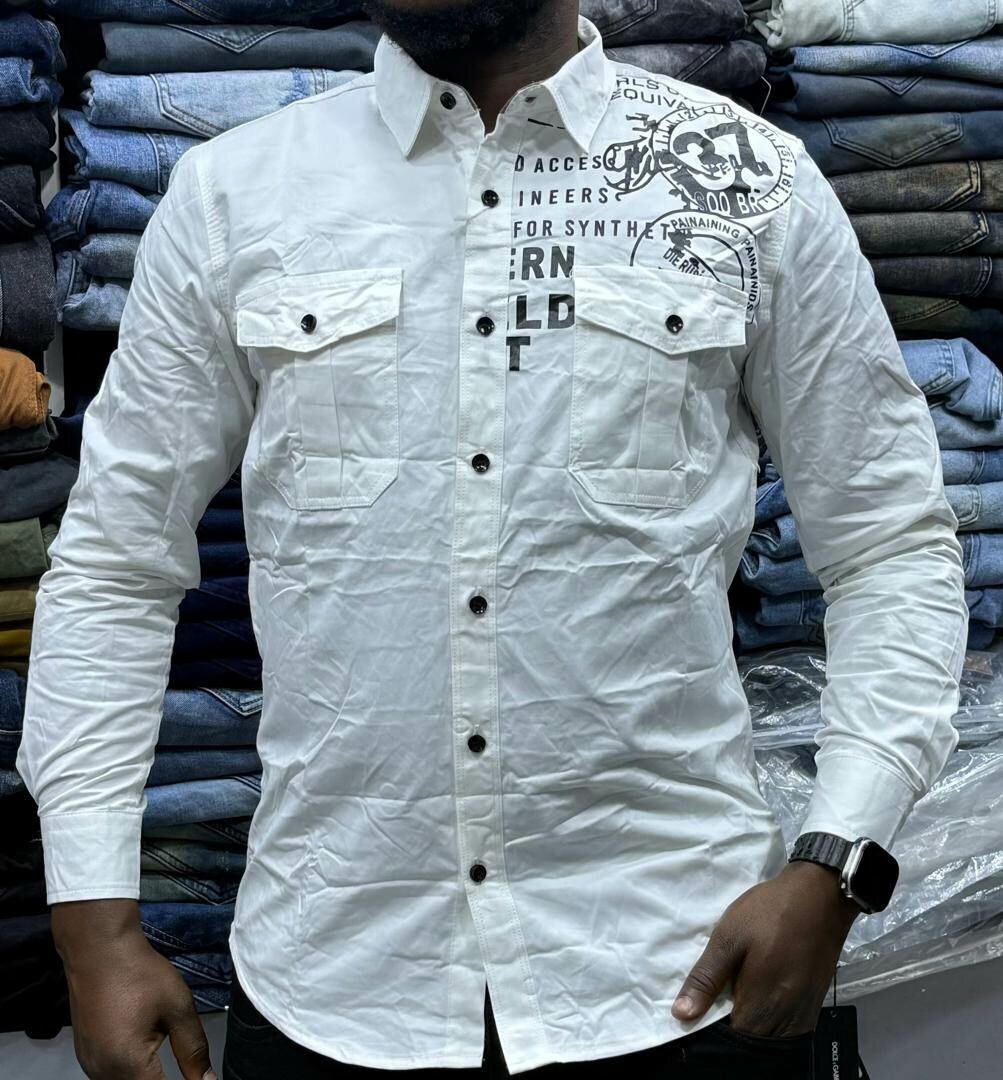 Chemises Homme à Motifs Modernes