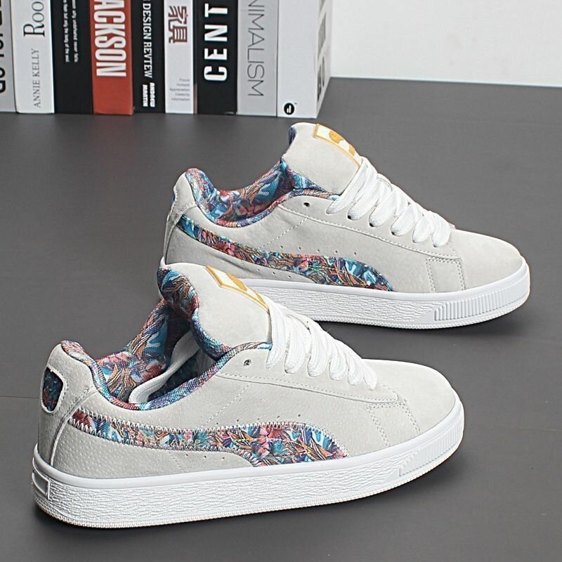 Baskets élégantes multicolores