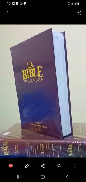Bible Thompson édition