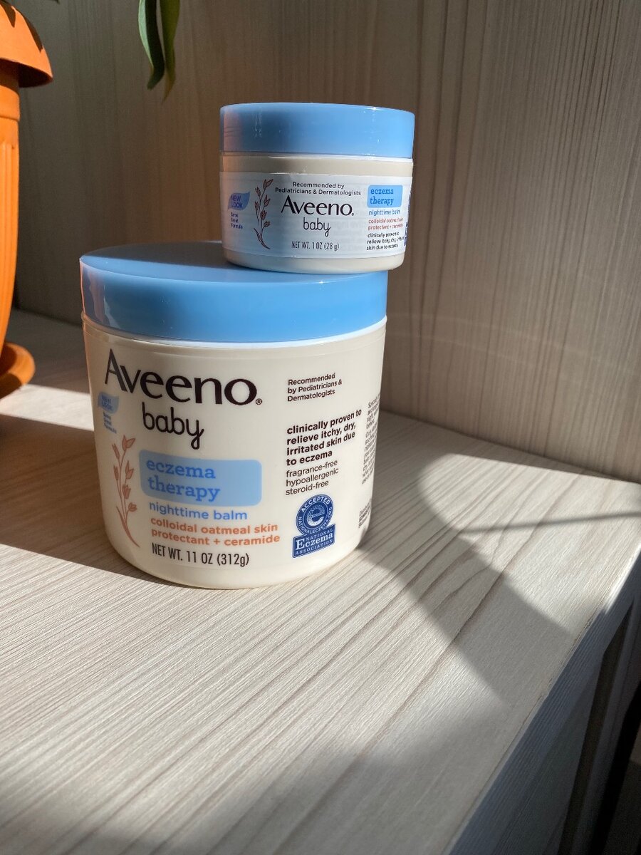 Aveeno Baby Eczema Therapy ночной крем-бальзам