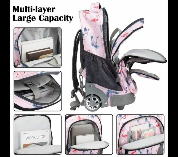 Weishengda trolley schoolbag