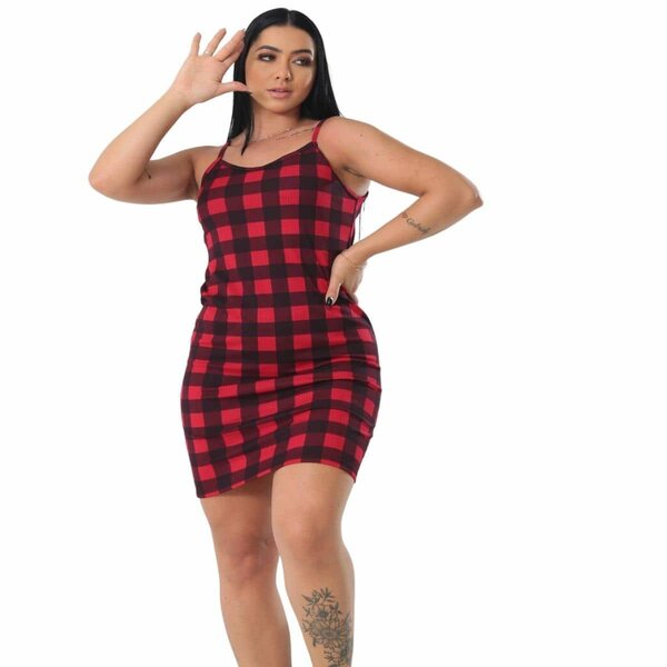 Robe SHEIN à carreaux femme