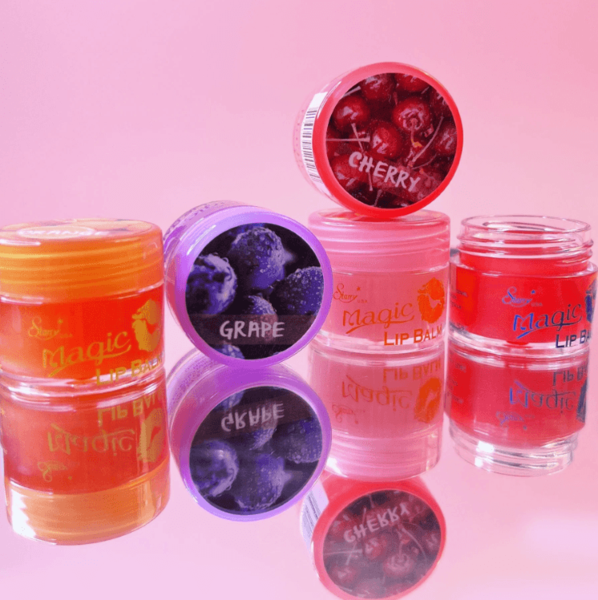 Baume à lèvres fruité magique