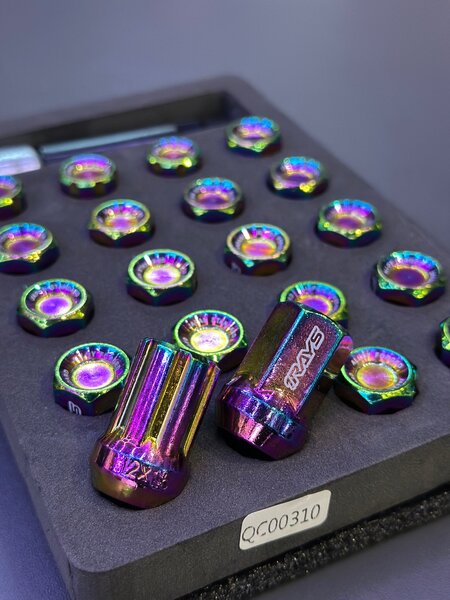 Стальные Гайки RAYS  с секреткой