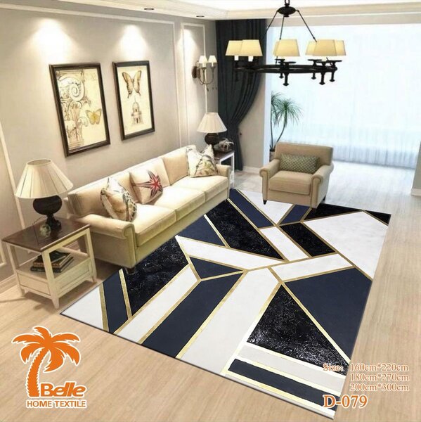 Tapis Moderne en Design Géométrique