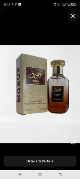 Parfum Oriental Mosuf 250ml