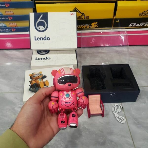 Lendo Robot Toys Multifunction Desktop  Bear shape