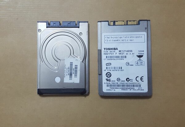 Mini Disque dur Toshiba 120GB