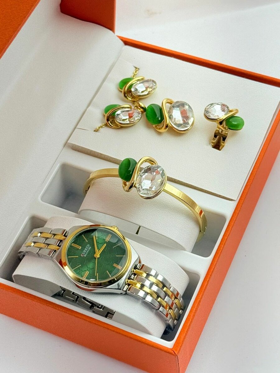 Ensemble montre et bijoux