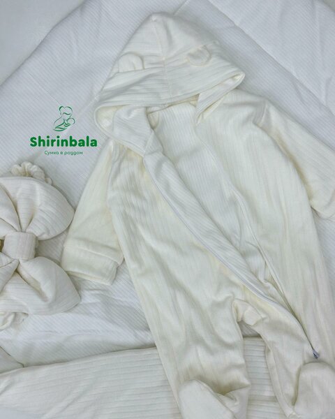 Конверт Комбенизон и шапочка