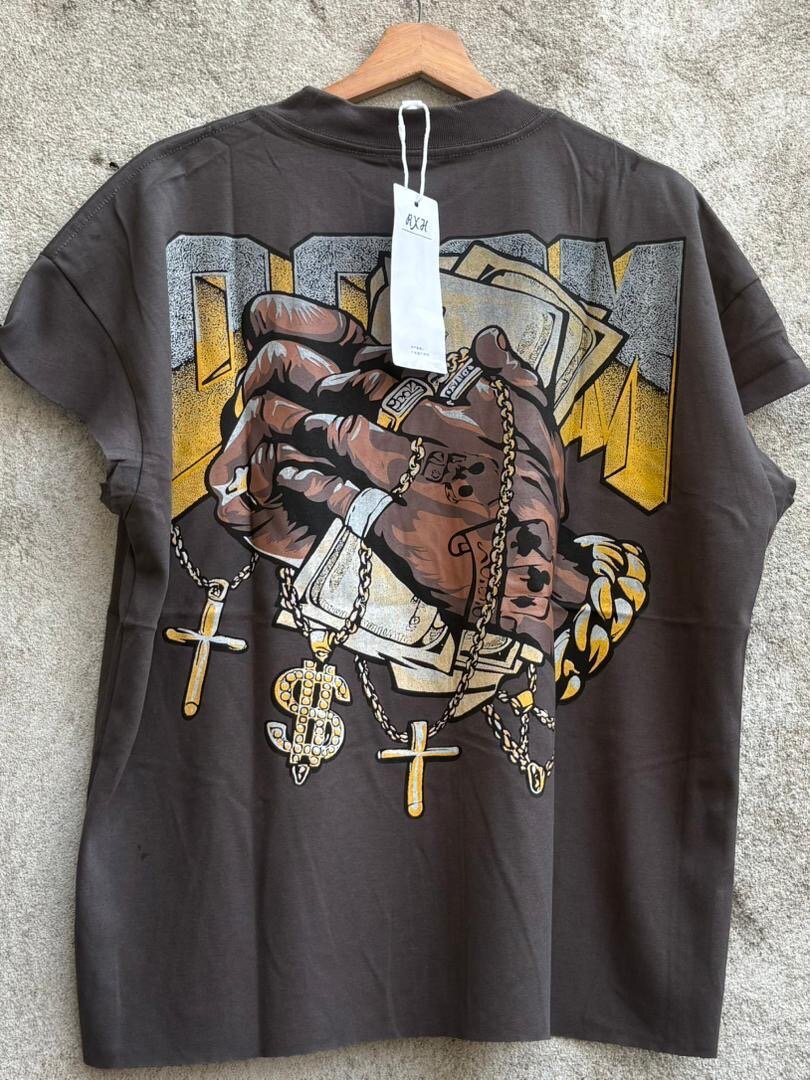 T-shirt imprimé rock vintage