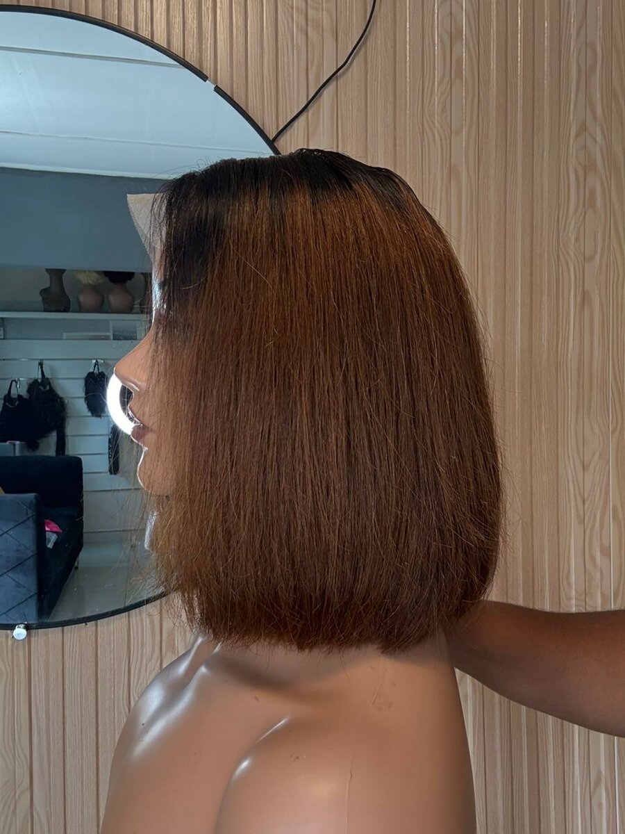 Perruque Bob Lisse Naturelle