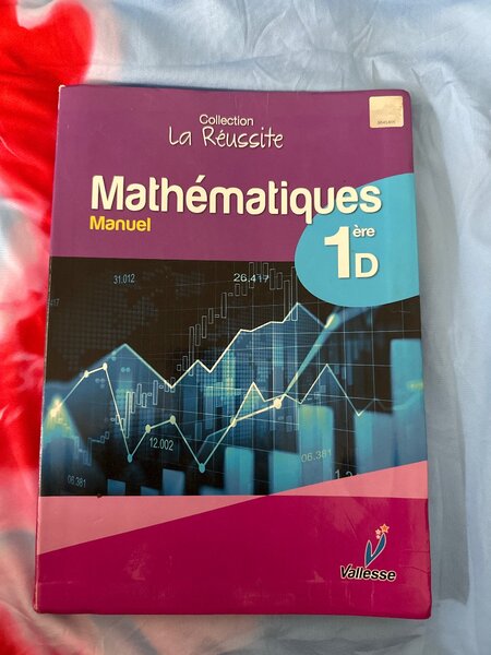 Manuel Mathématiques 1ère D