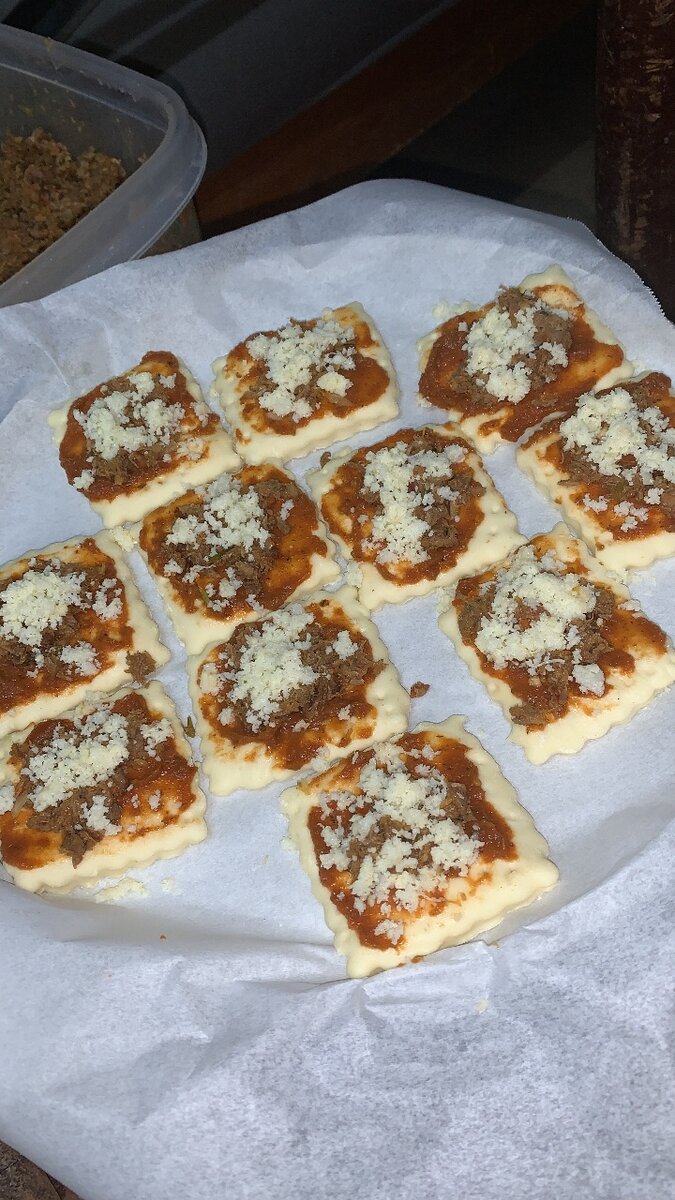 Mini pizzas faits maison