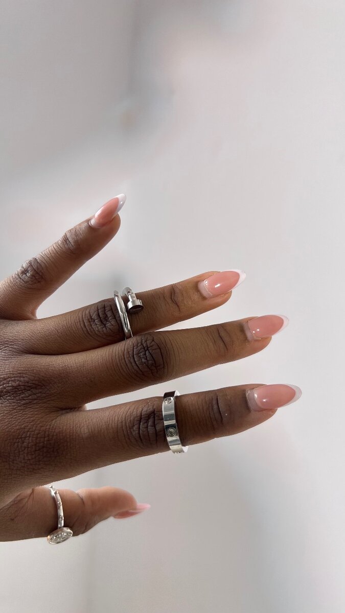 Bague en argent élégant