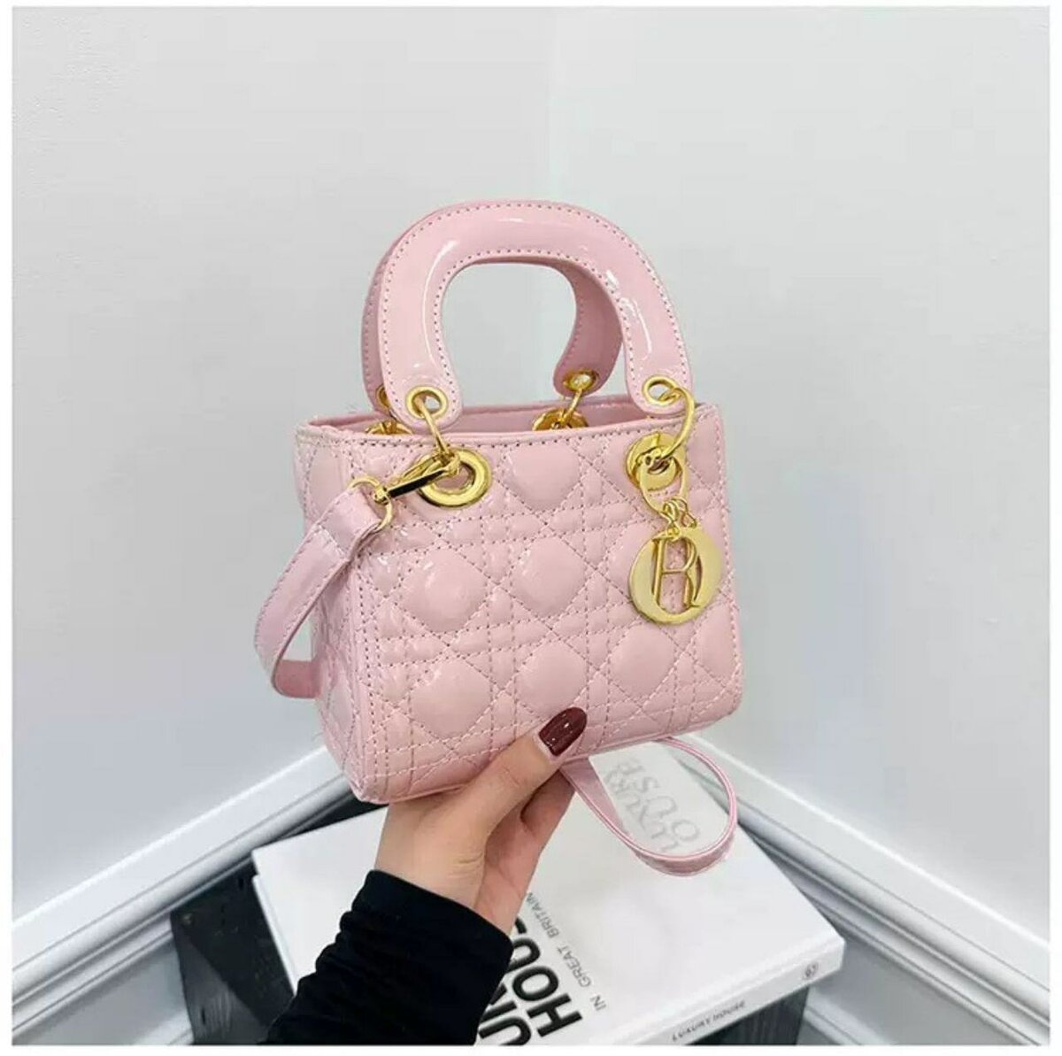 Mini sac à main matelassé élégant