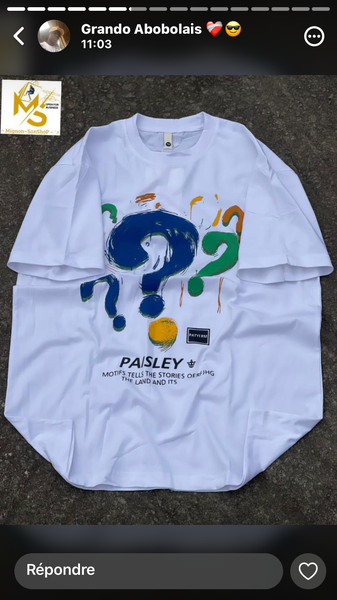 T-shirts unisexes imprimés