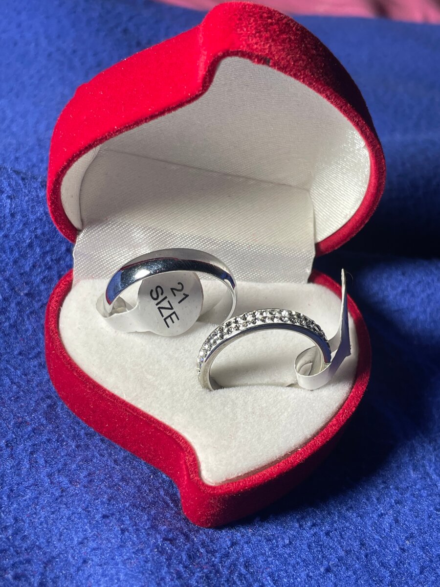 Bague Élégante Argentée