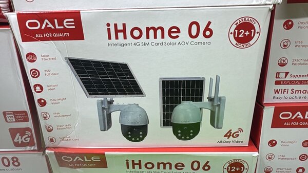 iHome 06 Caméra Solaire 4G