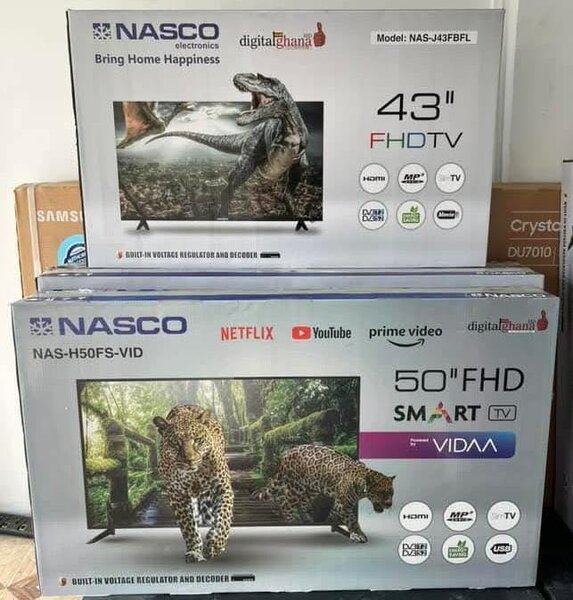 Nasco 50 inches Digital satellite Smart Tv