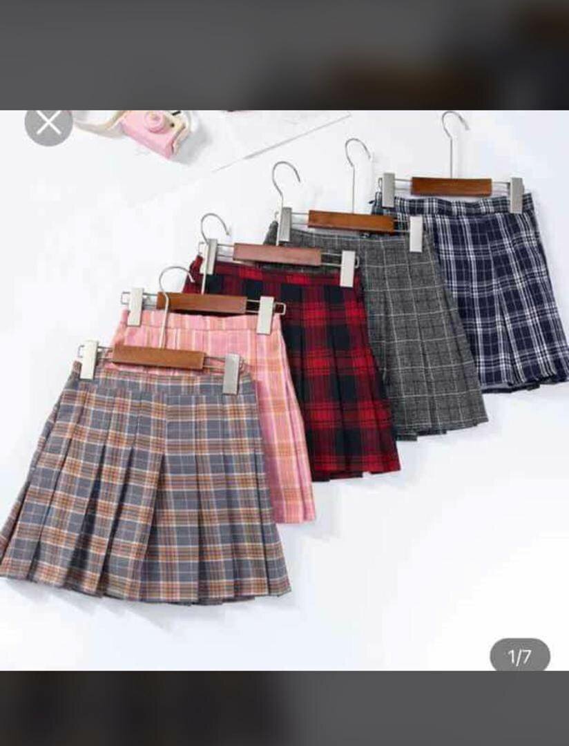 Pleated skirts
