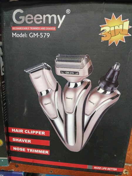 Tondeuse Rechargeable 3-en-1 Geemy