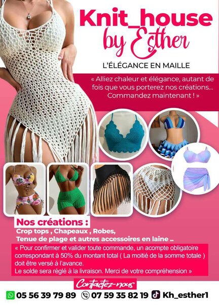 Knit house by Esther