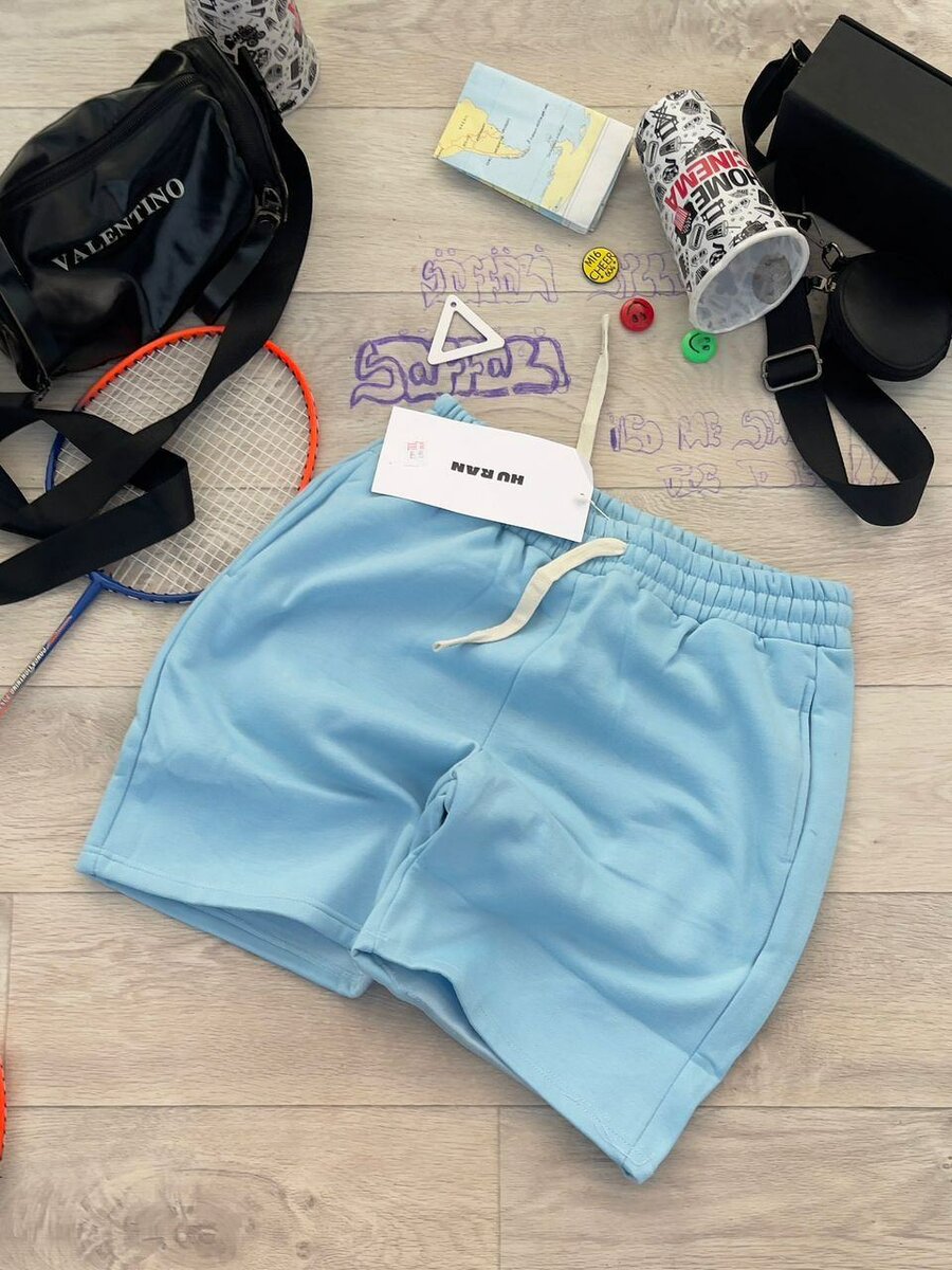 Shorts décontractés en coton