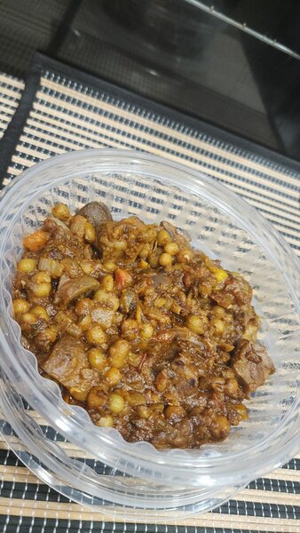 Petit pois au rognon