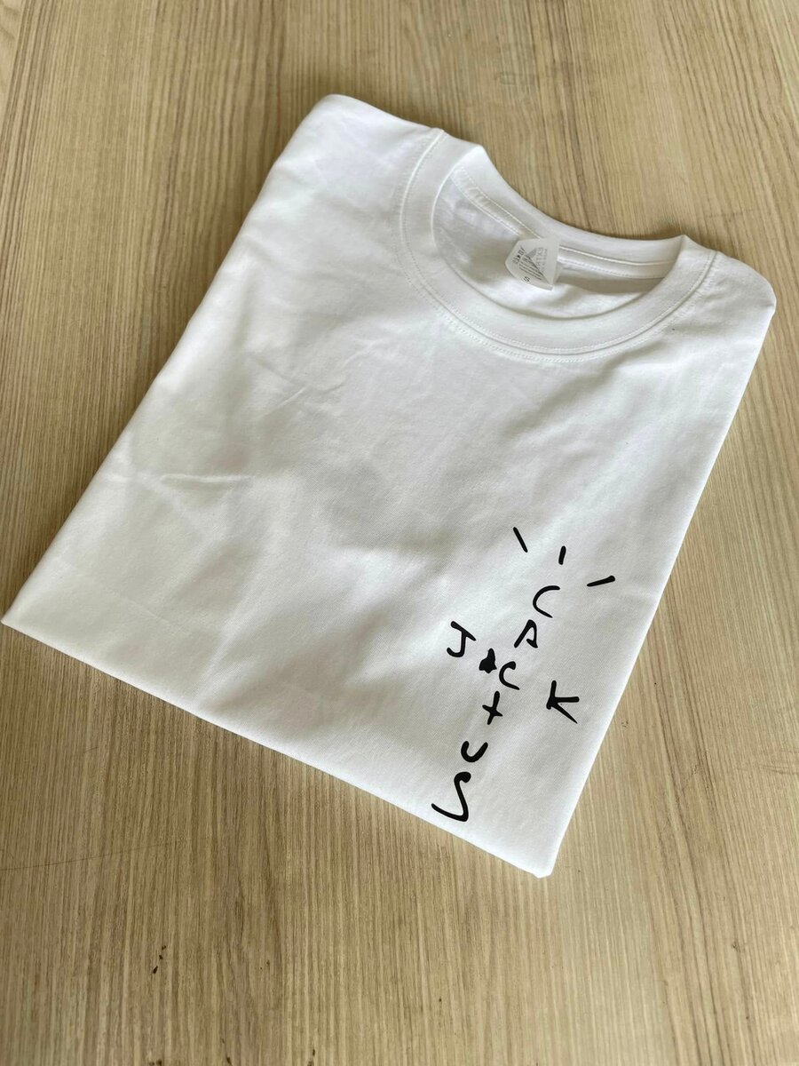 Women's T shirt White Free size