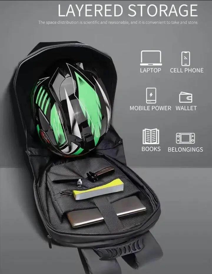 Sac à dos LED avec lion