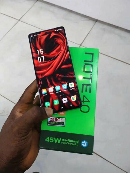 Smartphone Note 40 256GB 16GB RAM
