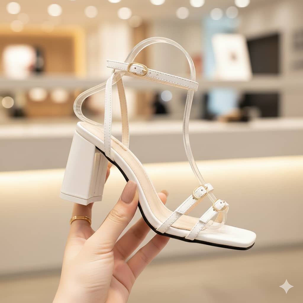 Sandales à talons élégantes