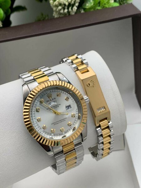Rolex watch and bracelet
