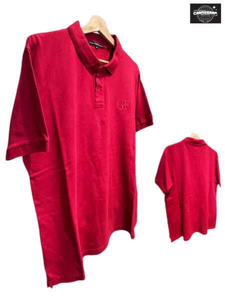 Polo rouge homme haute qualité