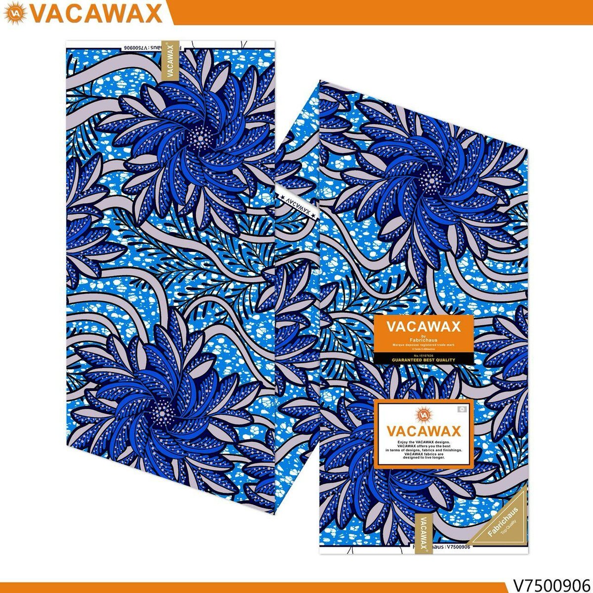 Tissu Wax Africain Vacawax