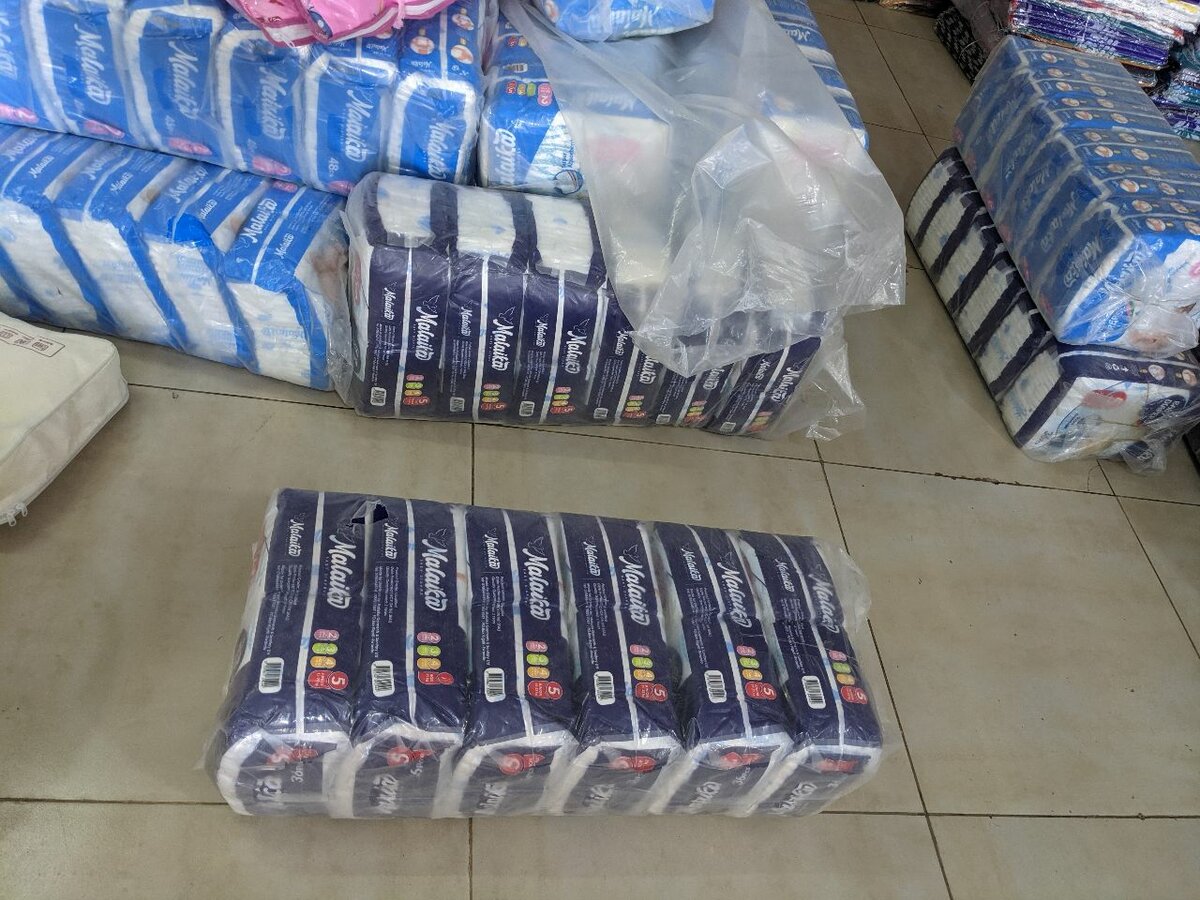 Malaika Diapers  Size 5 from 15-25kg
