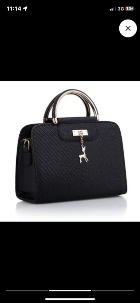 Sac à main élégant noir