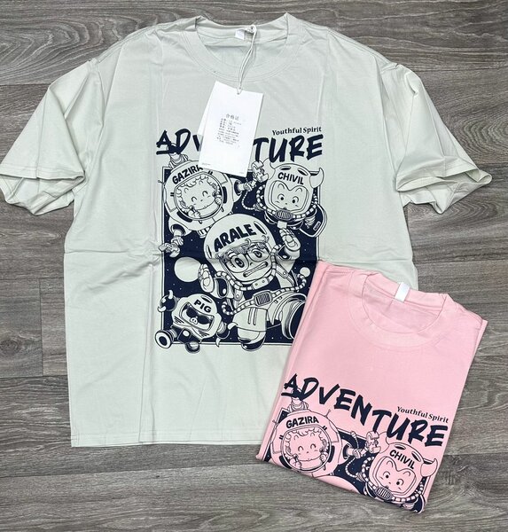 T-shirt imprimé unisexe