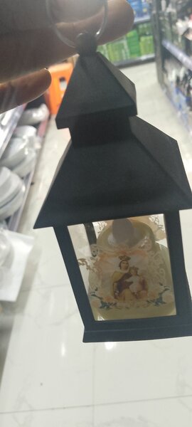 Lanterne décorative LED Noël