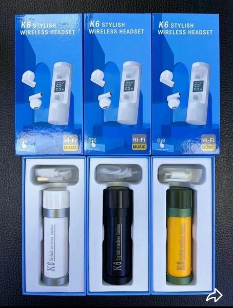 Écouteurs Bluetooth K6 Hi-Fi