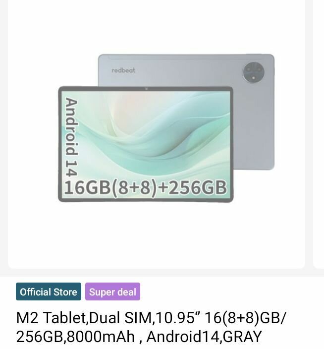 M2 tablet
