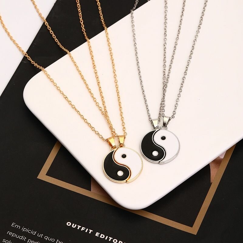 Yin-Yang Couple Necklaces